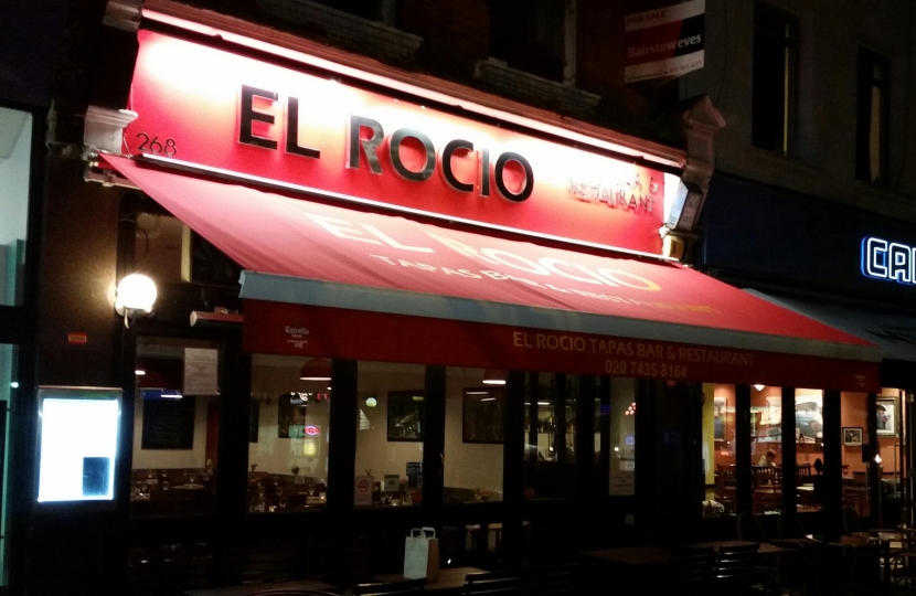 El Rocio West Hampstead Pub Meet-up Hampstead and Kilburn Conservatives Conservative Associatoin