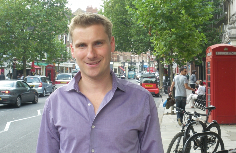 Chris Philp MP on Hampstead High Street