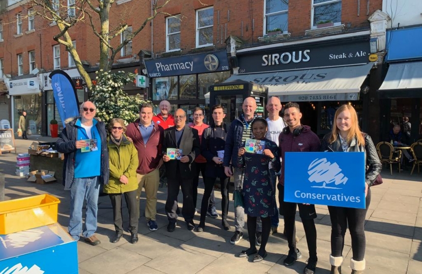 West Hampstead Conservatives Campaign Morning