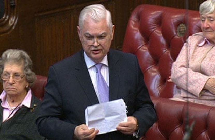 Lord Lamont in the House of Lords