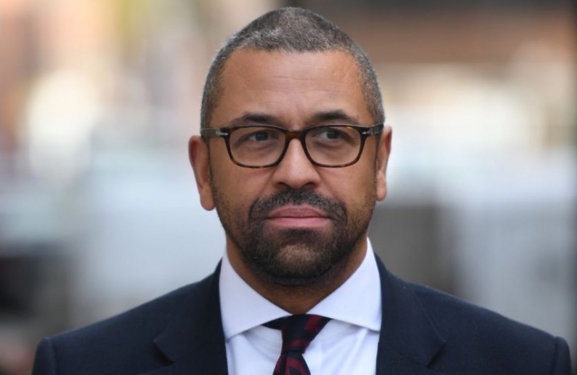 The Rt Hon James Cleverly MP, in conversation with Cllr Maria Higson