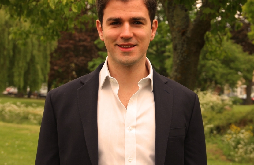 Cllr Roberto Weeden-Sanz, the Conservative candidate for Barnet & Camden