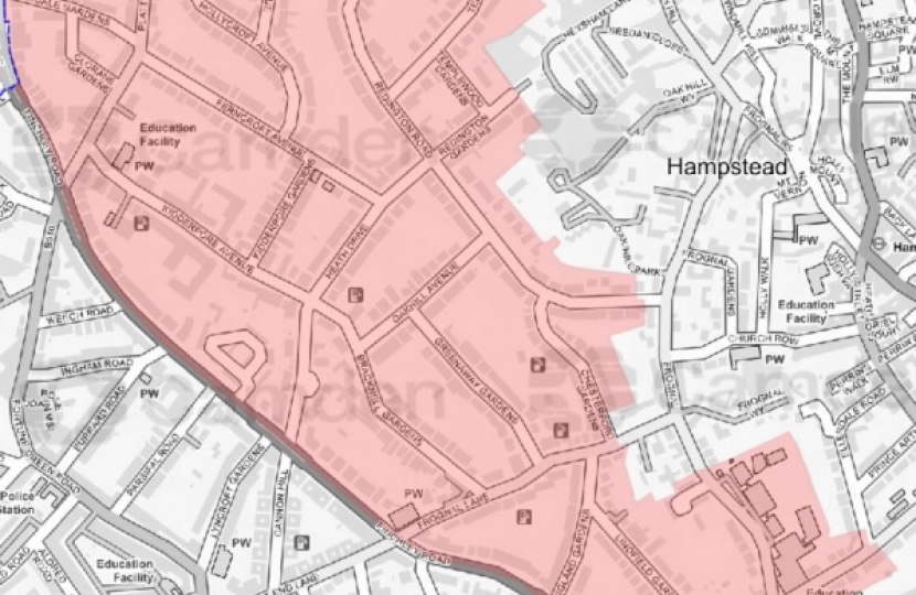 Roads covered by the RedFrog NDF 