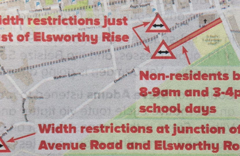 Camden Labour forced to u-turn on  King Henry’s Road roadblocks