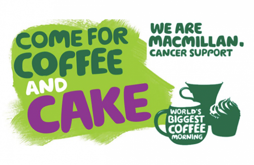 Camden Conservatives Annual Macmillan Coffee Morning