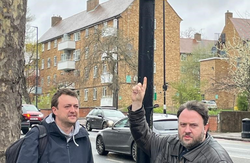 Khan inspired Rat-Running - Cllr Andrew Parkinson & Cllr Gio Spinella investigate