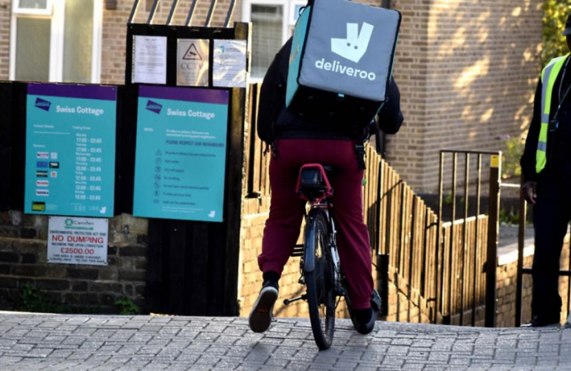 Deliveroo to close dark kitchen on Finchley Rd!