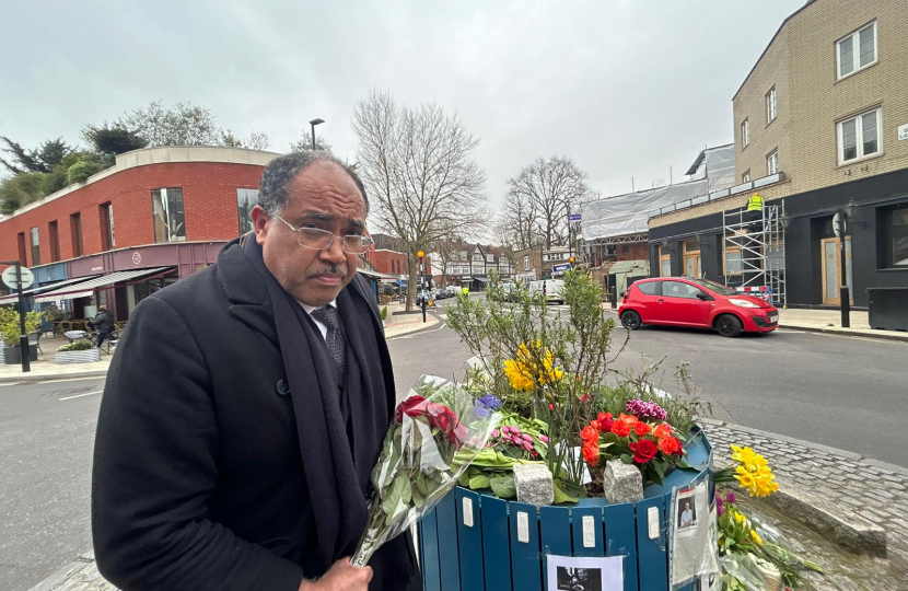 Don Williams marked the 9th anniversary of Boris Nemtsov's death today by laying flowers