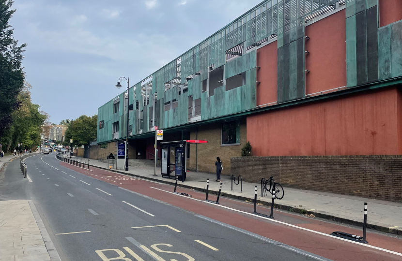 Haverstock Hill Cycle Lane - Camden listen to the minority