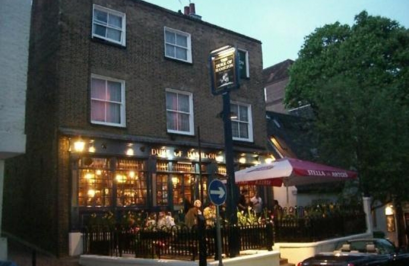 The Duke of Hamilton New End Hampstead