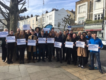 Camden Conservatives Launch Day in Primrose Hill