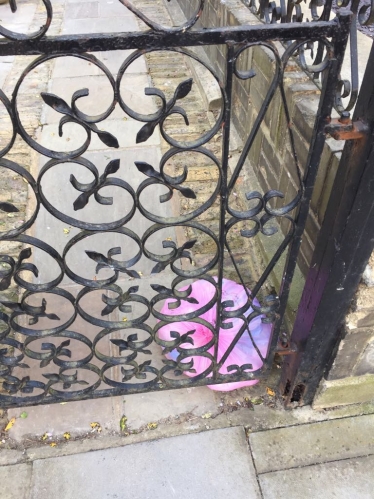 Uncollected nappy waste in NW6