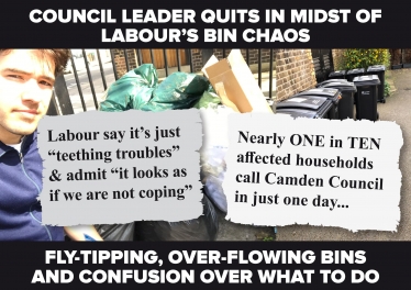 Camden End weekly refuse collection