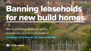 Conservatives plan ban on leaseholds for new build homes