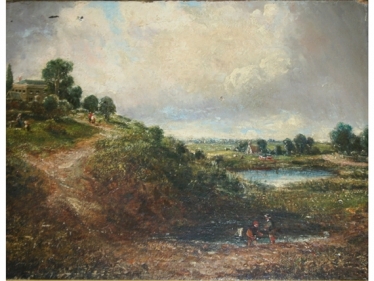 An application has been made to restore Branch Hill Pond, which was immortalised in several paintings by John Constable. 