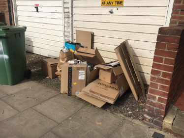 Rubbish continues to be a problem across Frognal. Missed collections, fly-tipping and waste left strewn across the street.