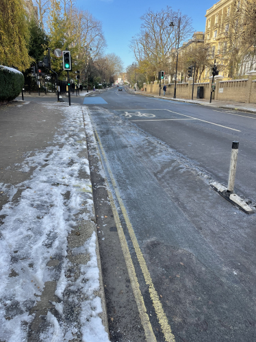 HAVERSTOCK CYCLE LANE - a cyclist reports back.