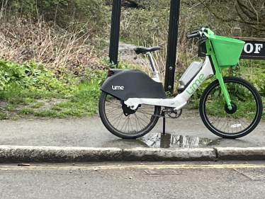 Get a grip on the menace of abandoned hire bikes - Cllr Stephen Stark